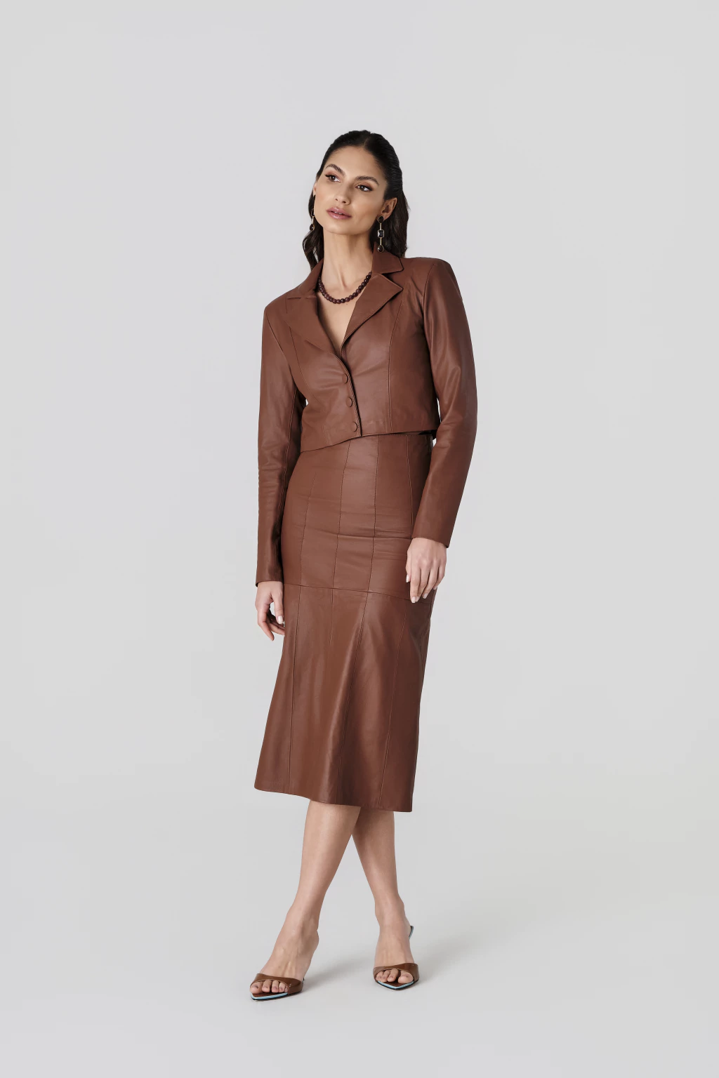 Blazer Cropped Lírio miniatura 6