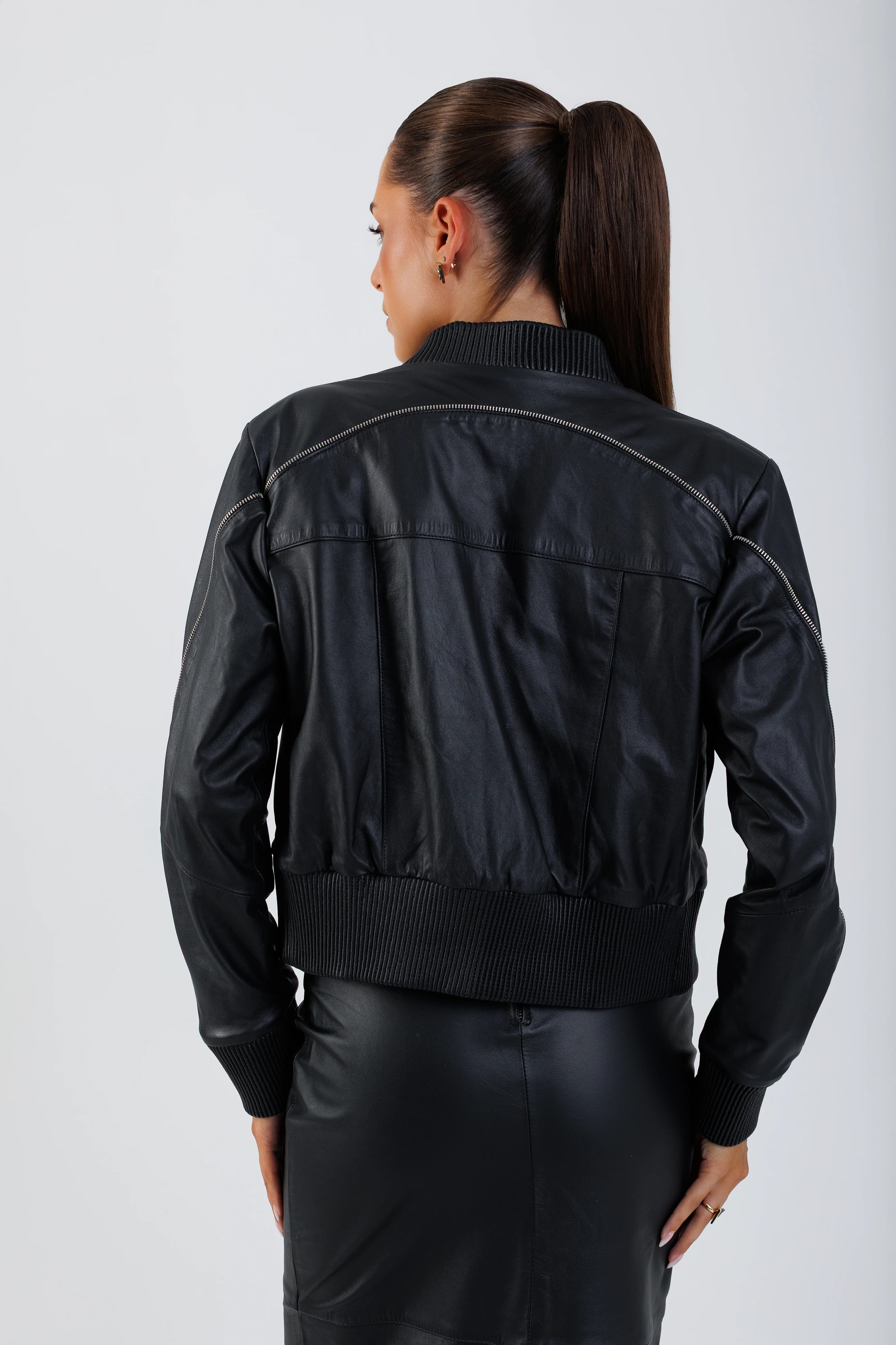 Bomber zip Miniato miniatura 5