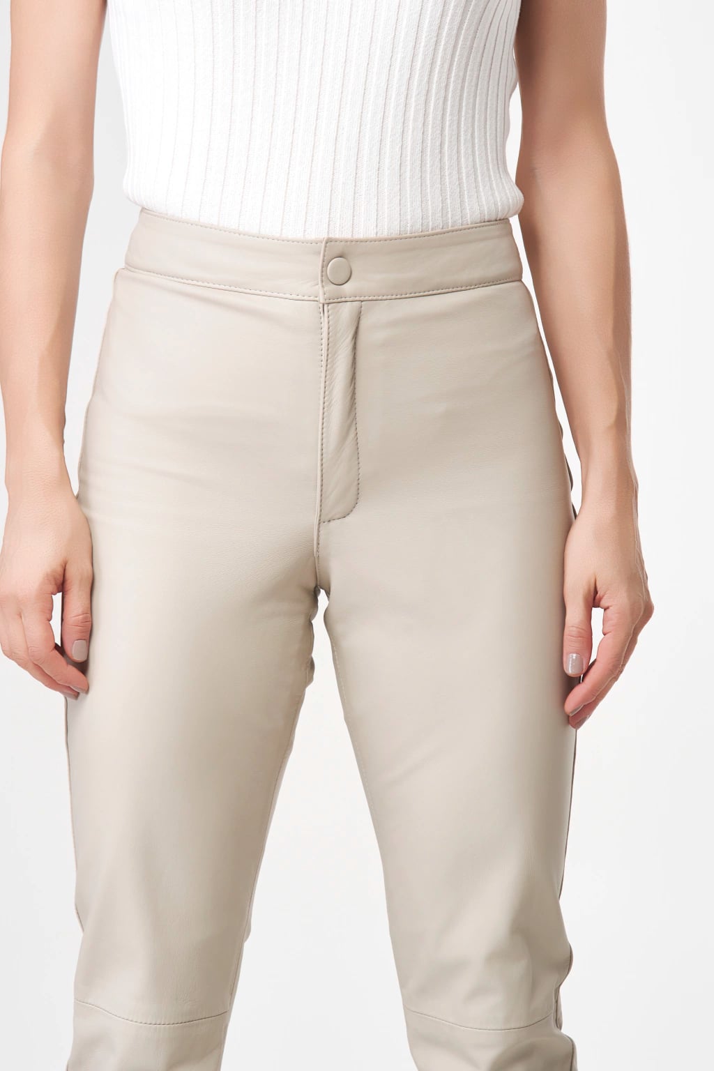 Calça skinny cós alto miniatura 6