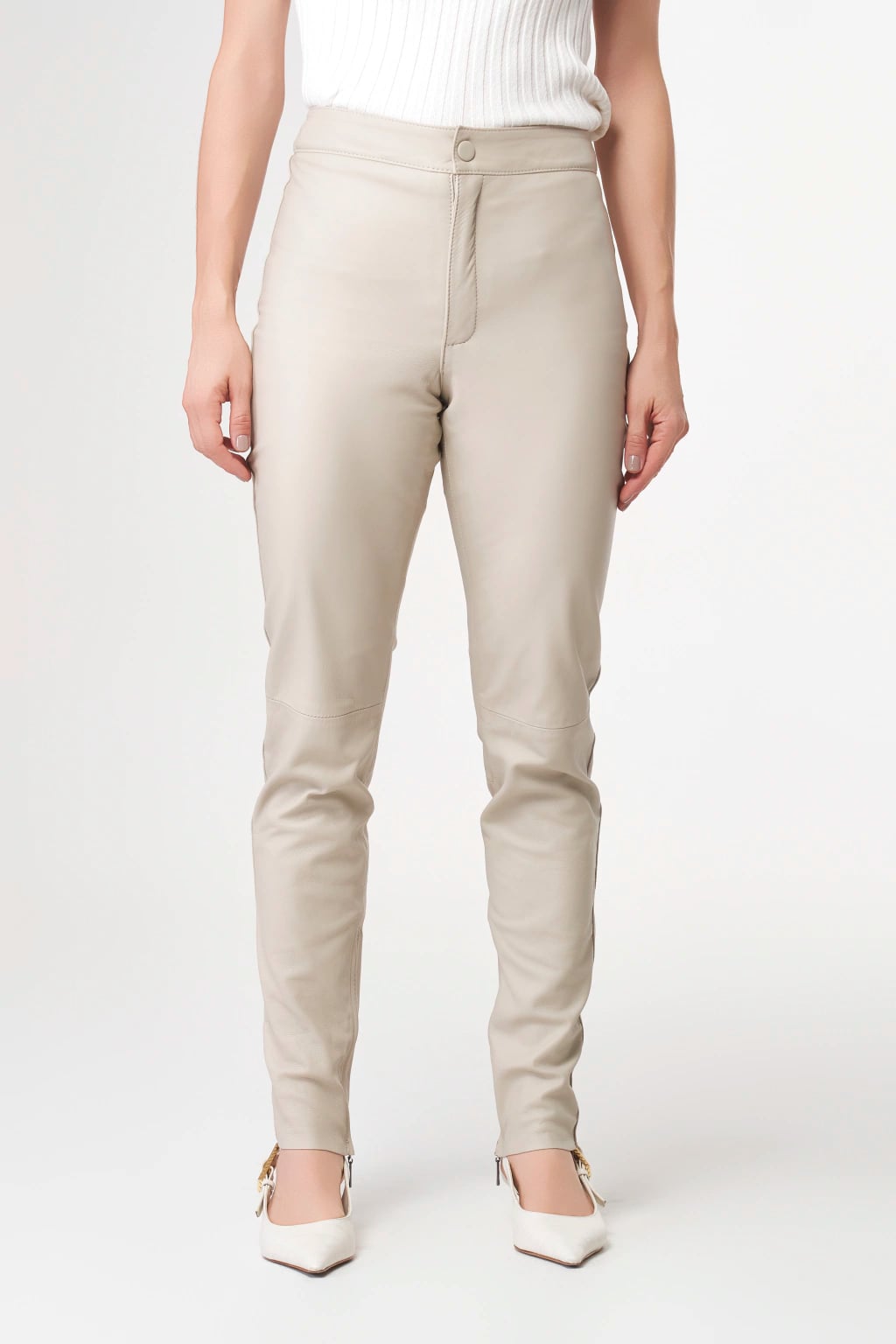 Calça skinny cós alto miniatura 7