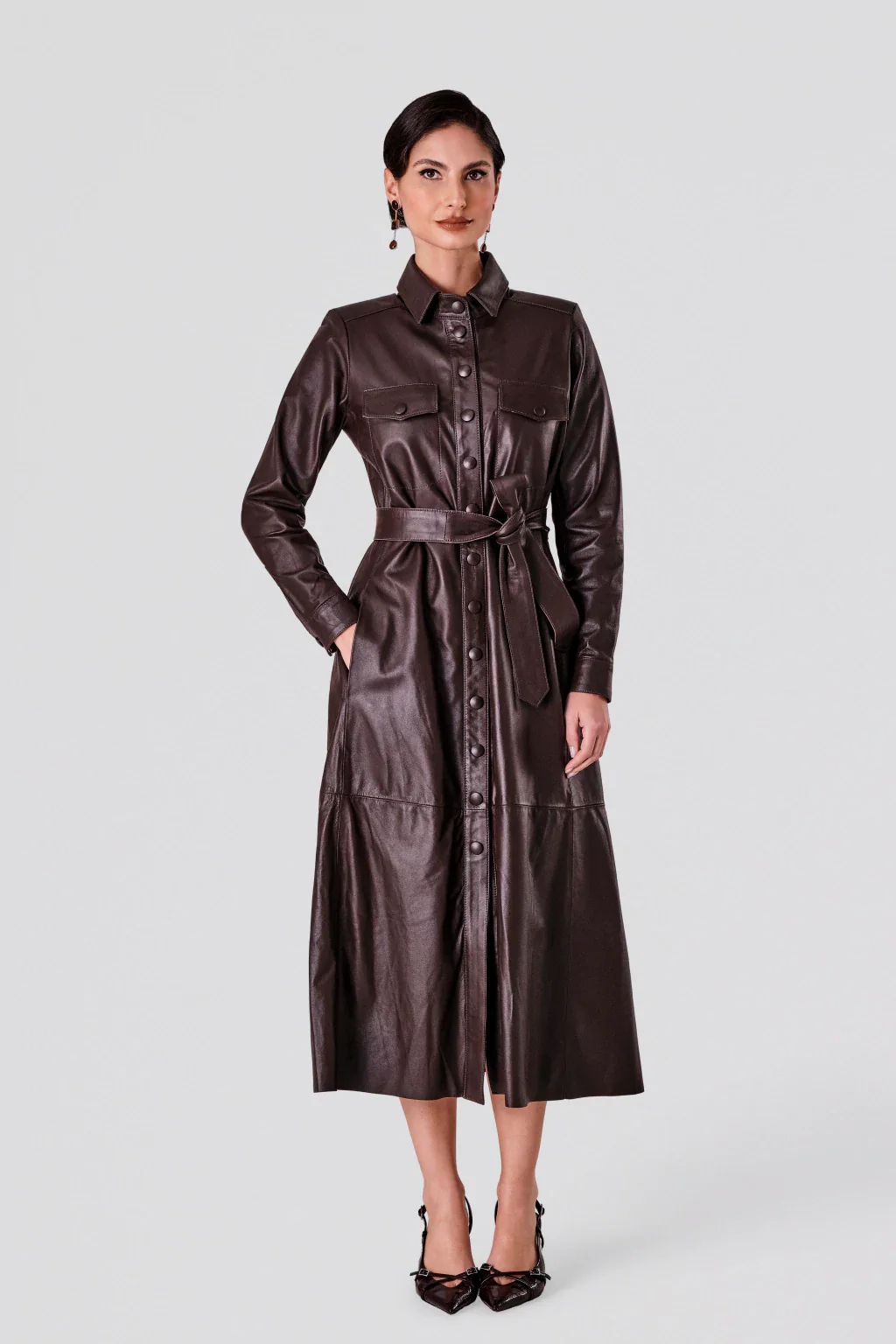 Chemise longa Lima miniatura 6