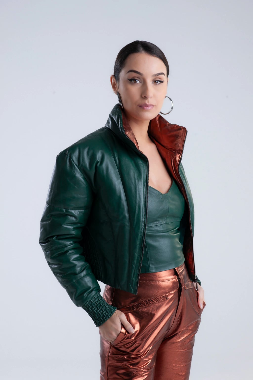 Jaquata Puffer Anatômica miniatura 1