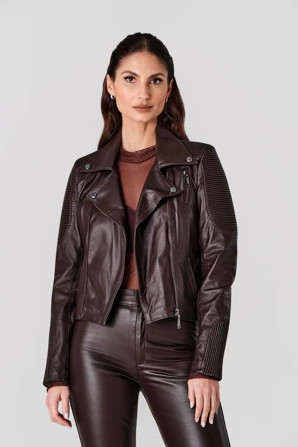 Jaqueta Biker Berlim miniatura 1