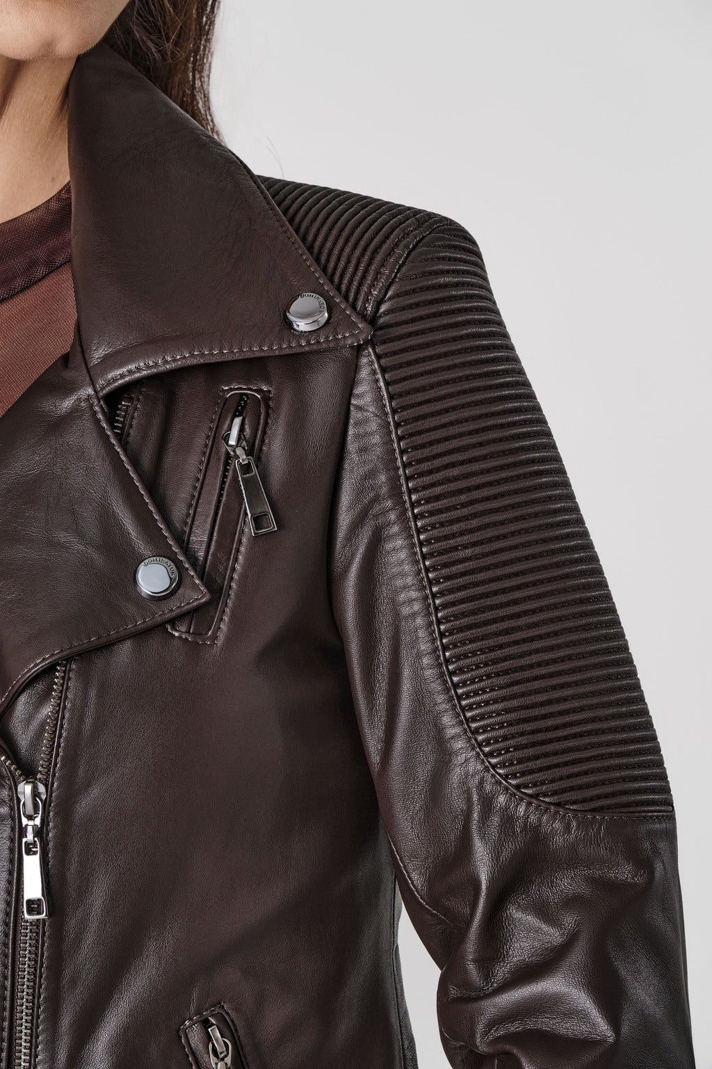 Jaqueta Biker Berlim miniatura 10