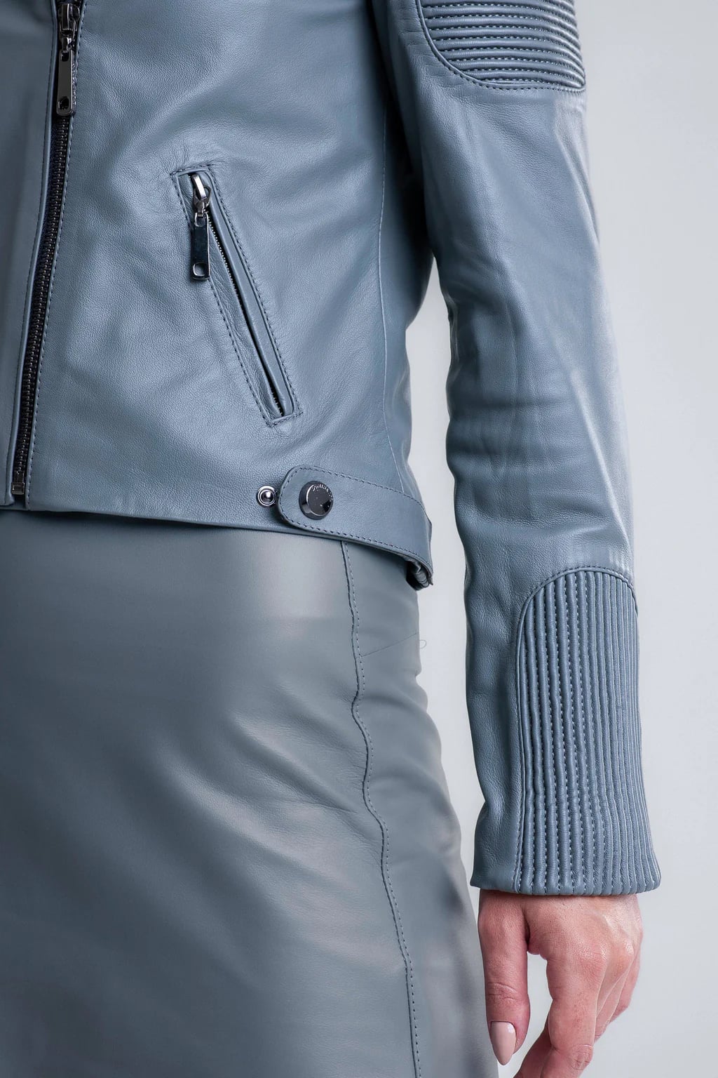 Jaqueta Biker Berlim miniatura 15