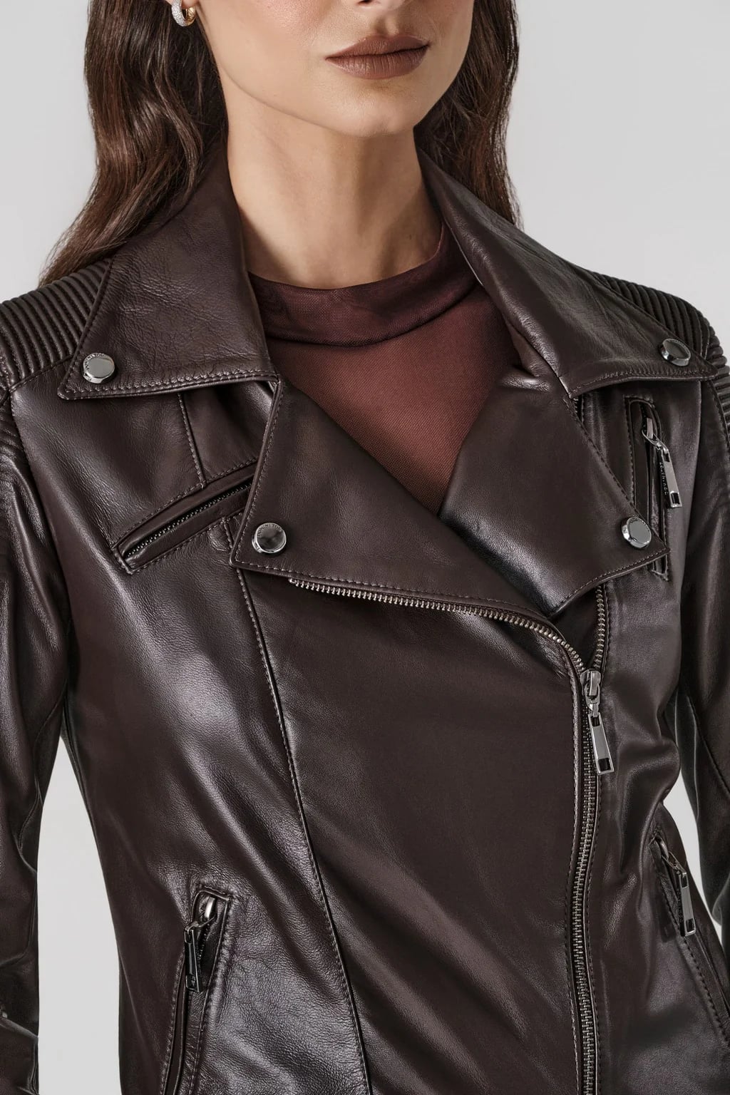 Jaqueta Biker Berlim miniatura 7