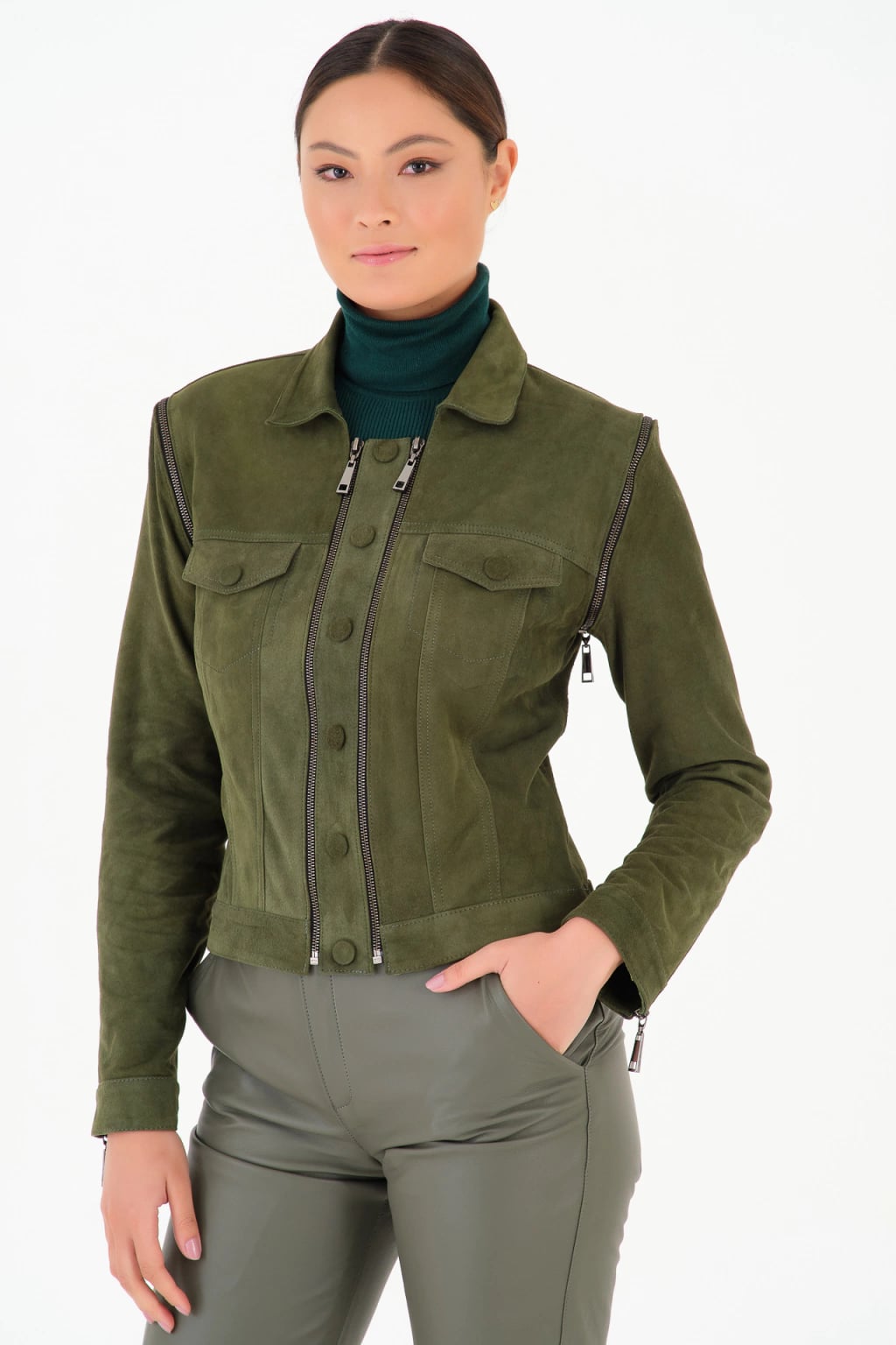 Jaqueta Colete Meca miniatura 1