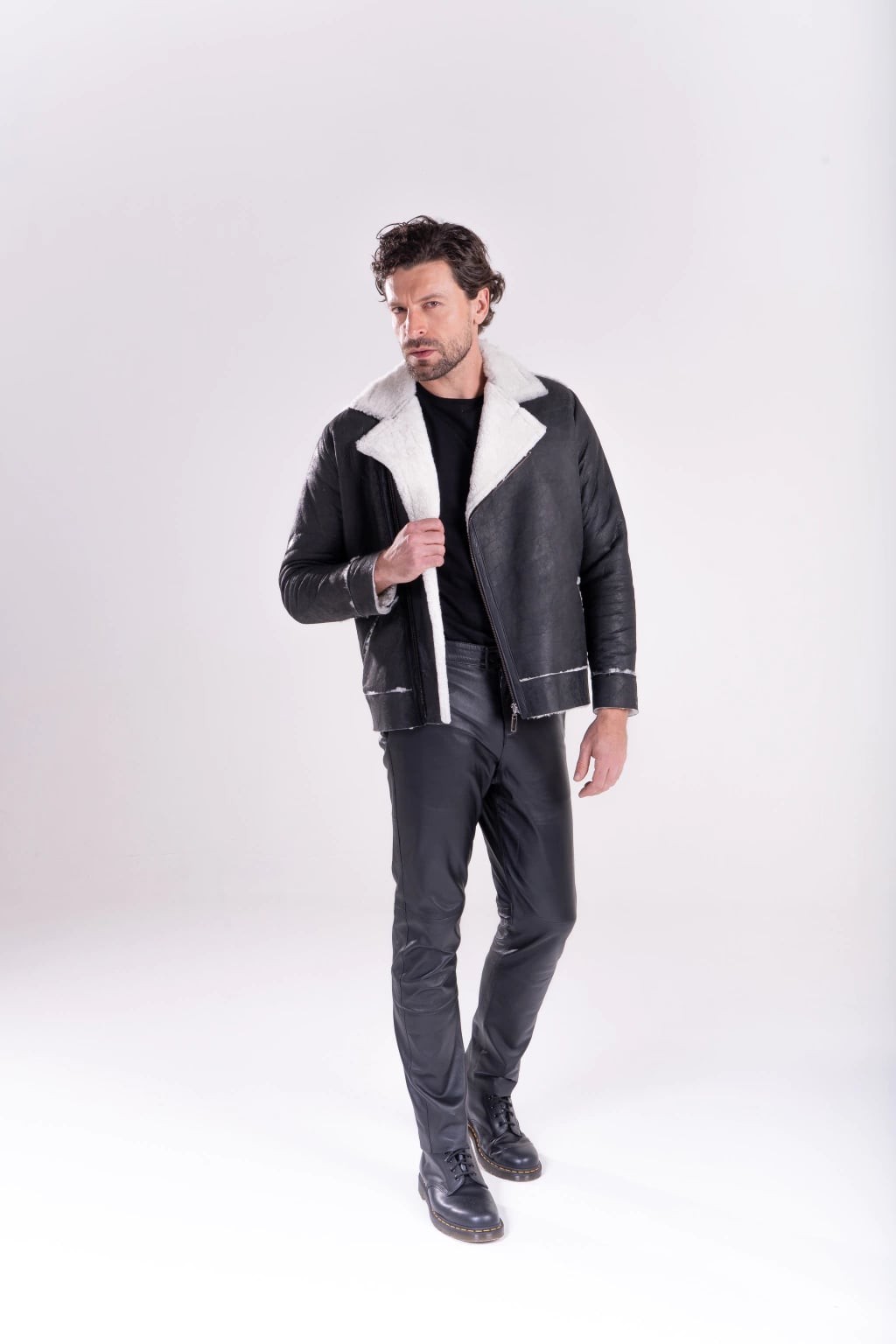 Jaqueta Gamulã Aviador miniatura 15