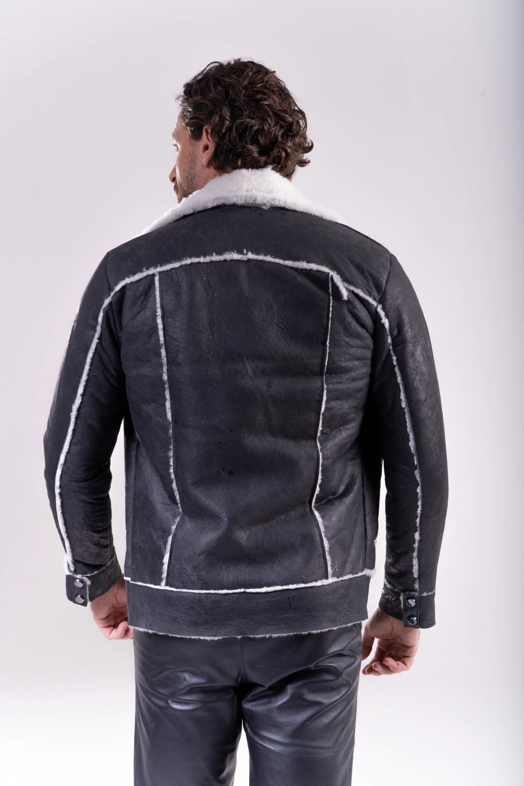 Jaqueta Gamulã Aviador miniatura 2