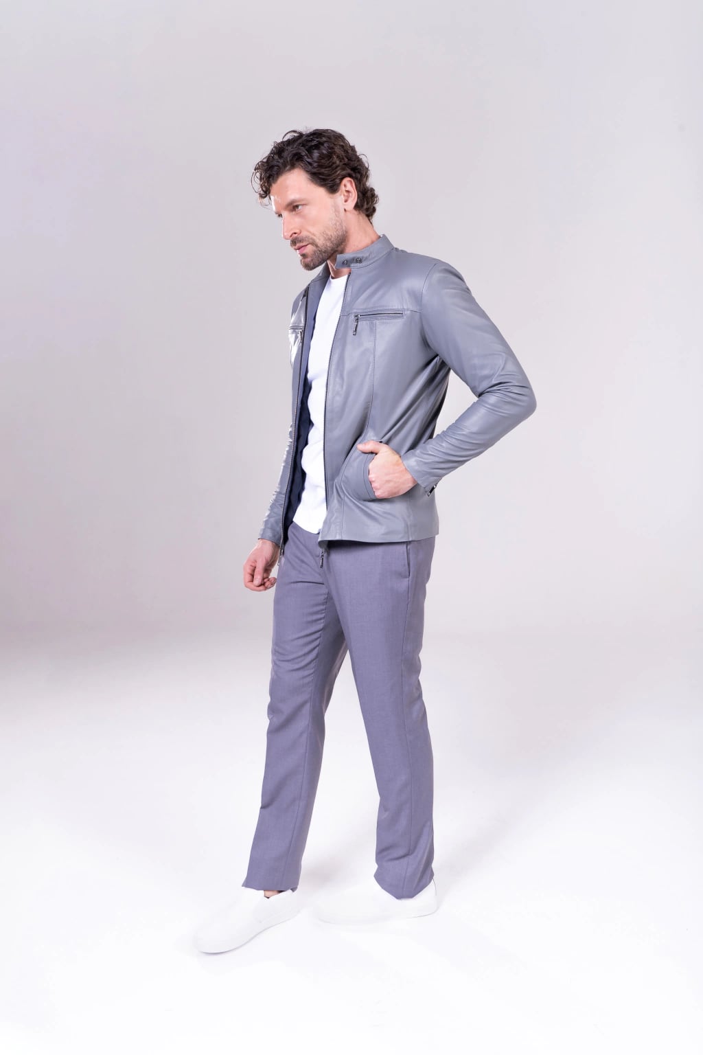 Jaqueta lisa San Marino miniatura 7