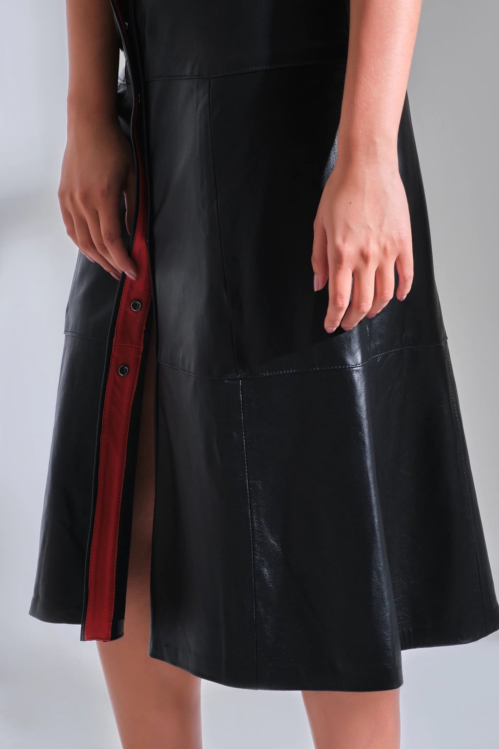 Saia com Botões Gardênia miniatura 8