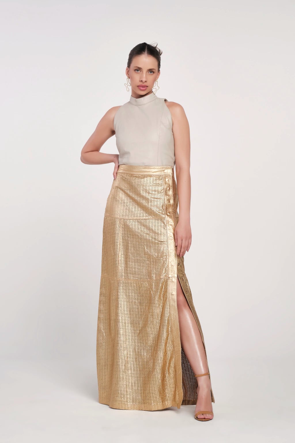 Saia Longa com fenda miniatura 3