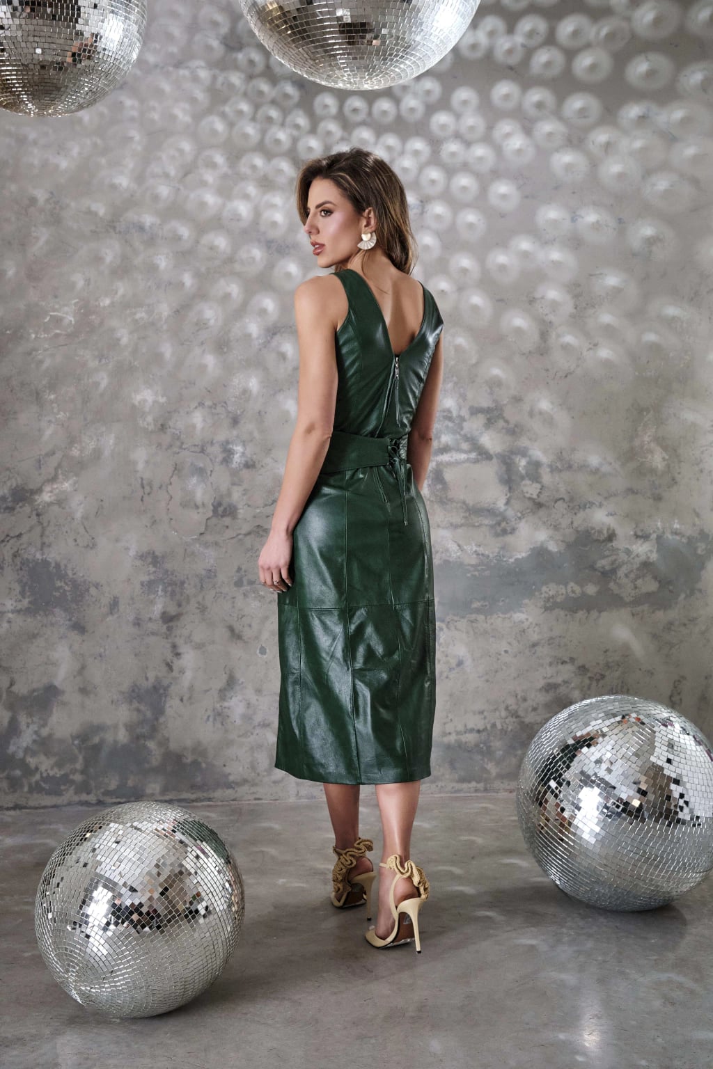 Vestido com cinto Lucca miniatura 4