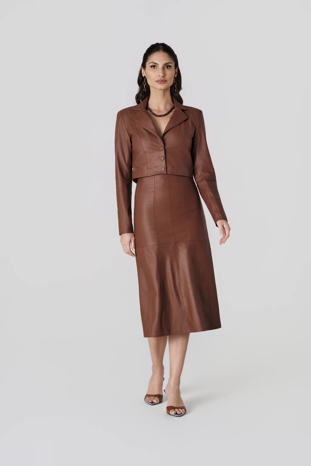 Blazer Cropped Lírio 3