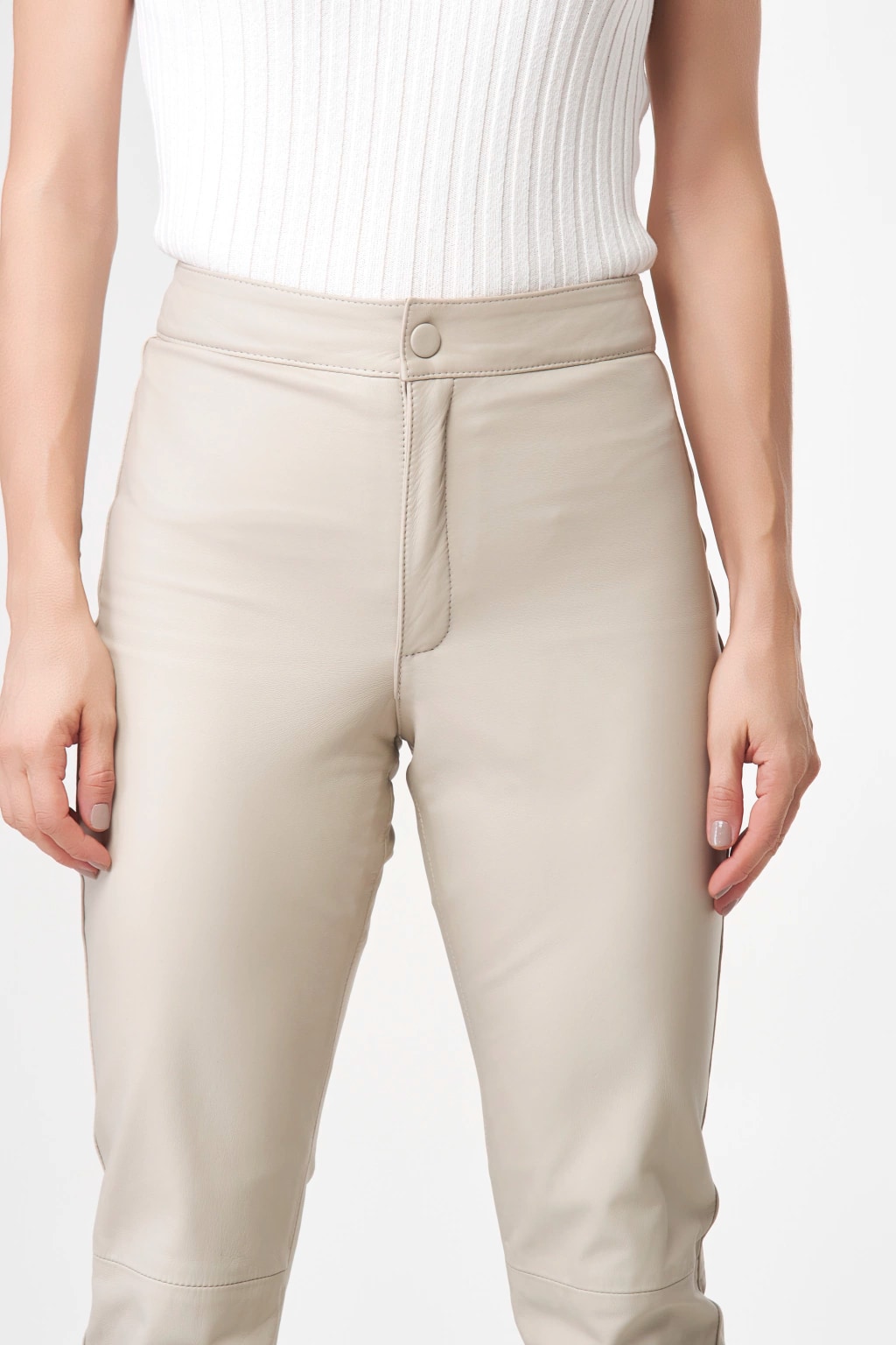 Calça skinny cós alto 6