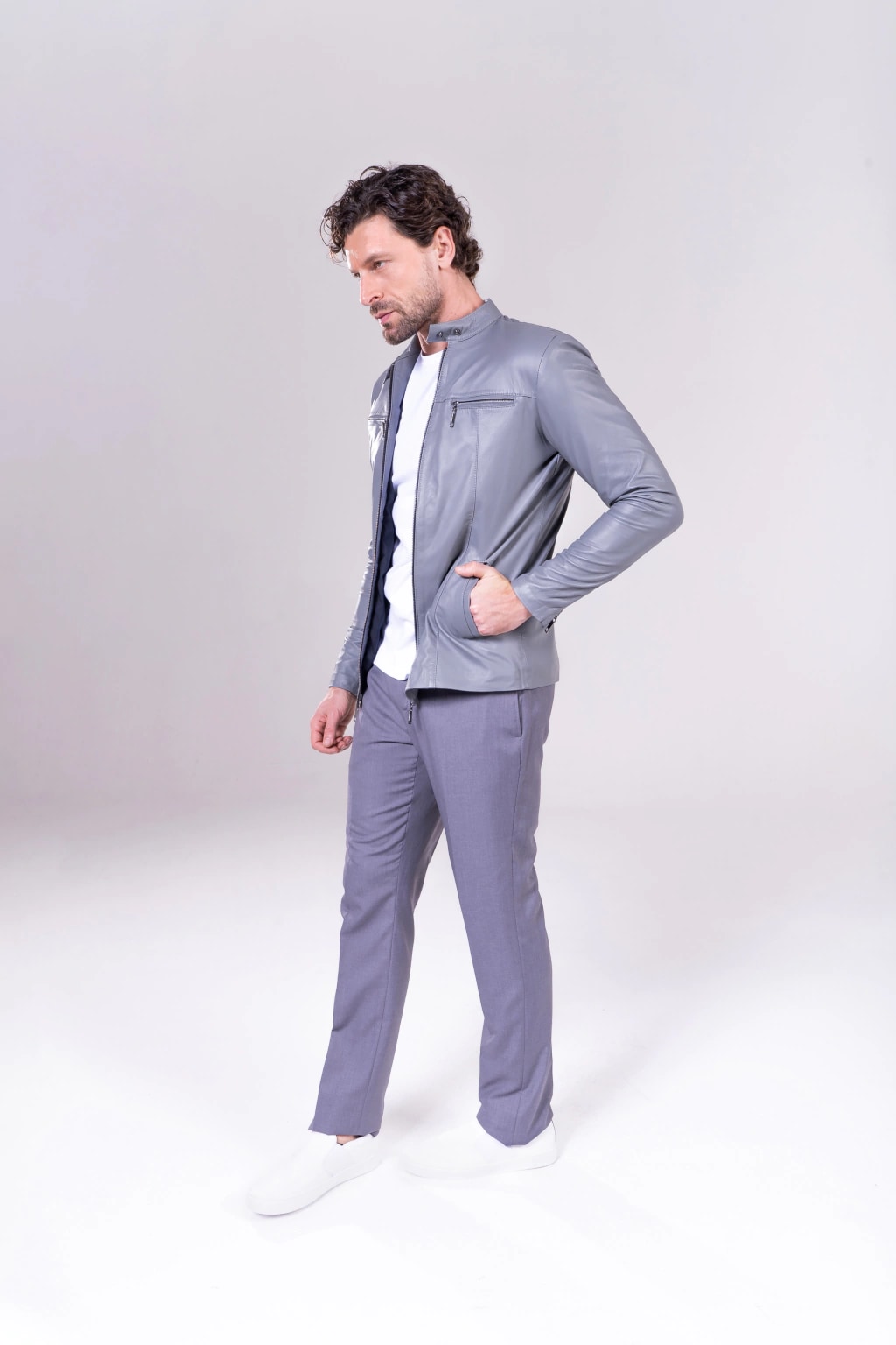 Jaqueta lisa San Marino 7