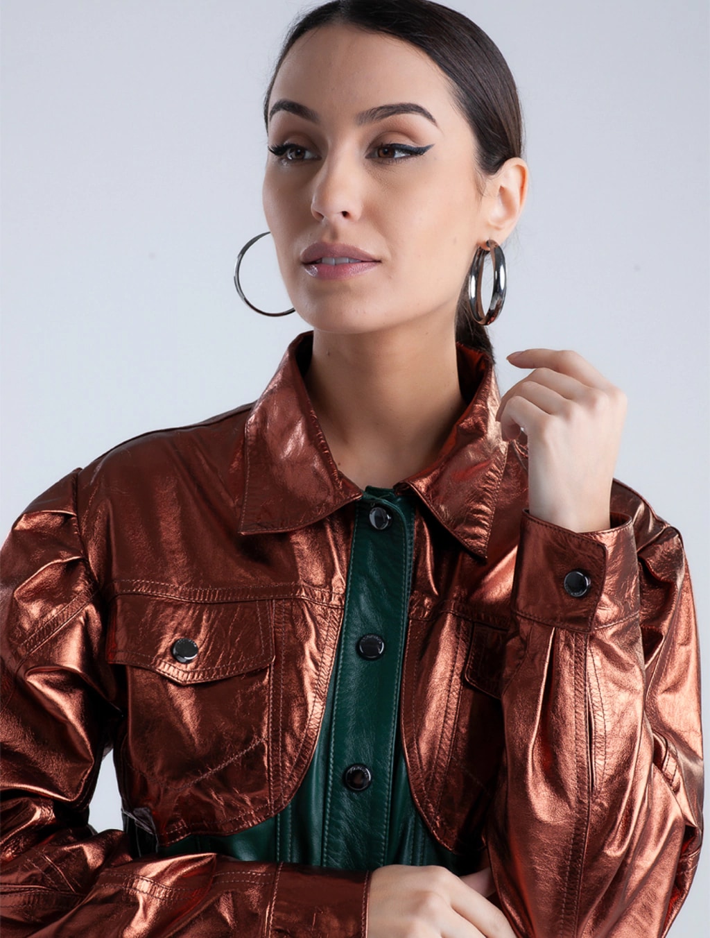 Jaqueta Over Jeans Curta 3