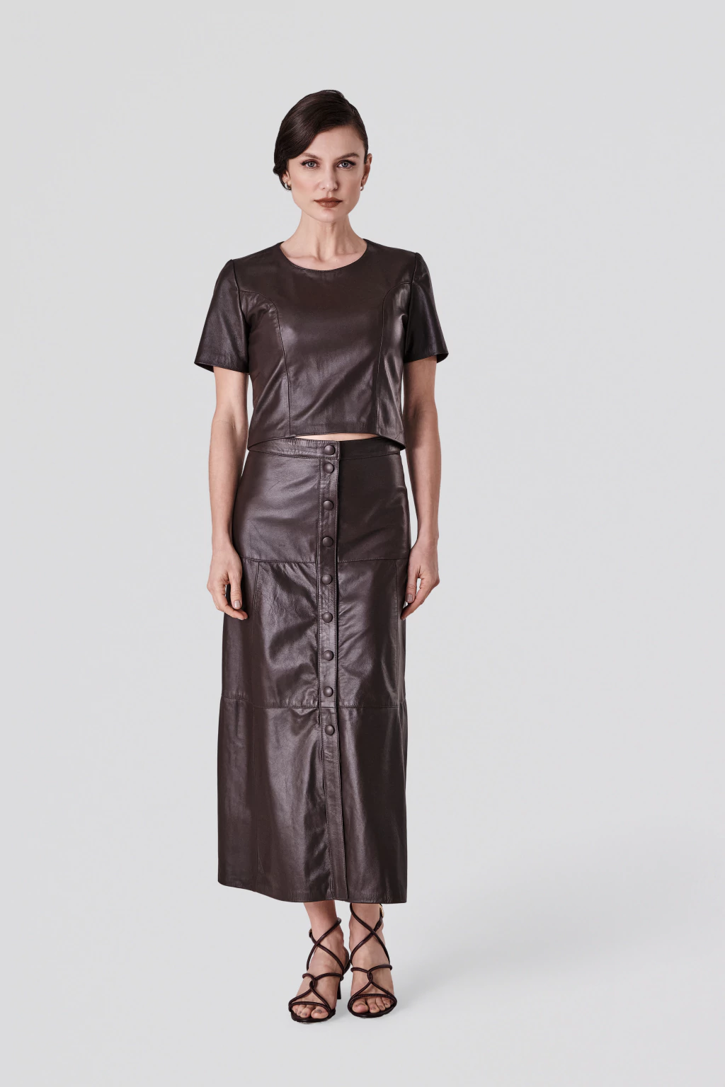 Saia com Botões Gardênia 2