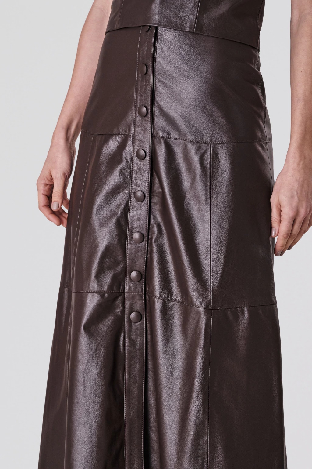 Saia com Botões Gardênia 3