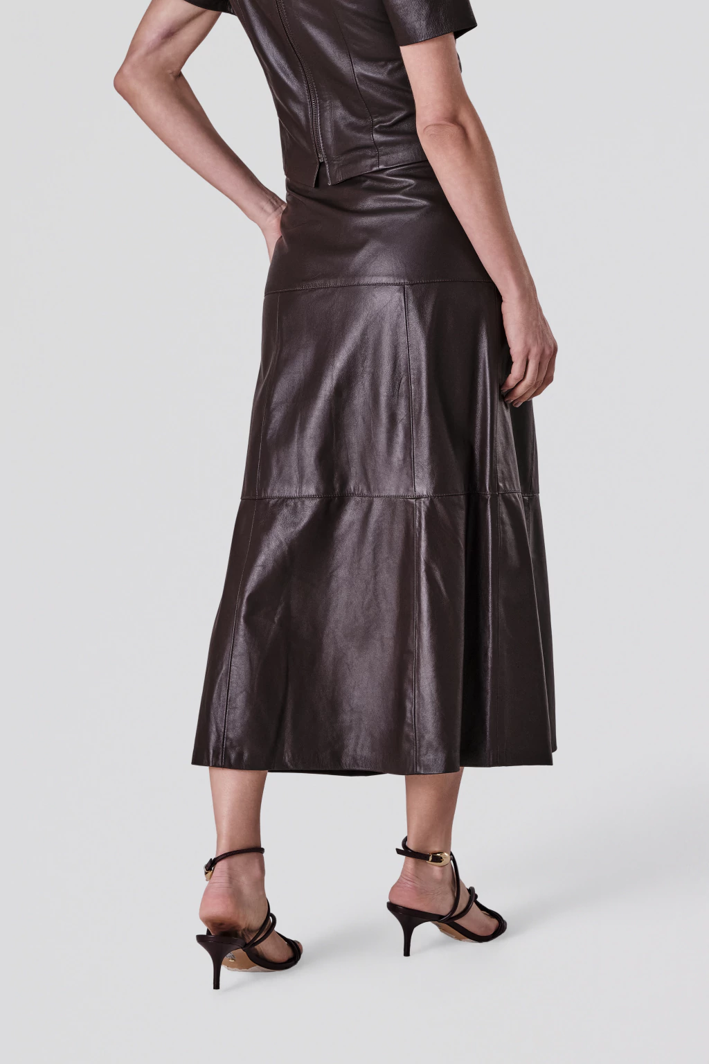 Saia com Botões Gardênia 4