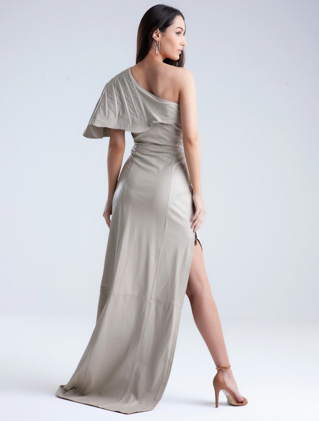 Vestido Longo com Folha 2